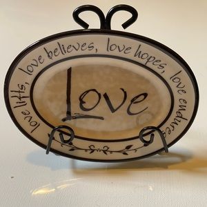 Carson cute plate decoration